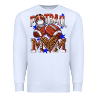 White American Football Mom Premium Sweatshirt - NancyCooperArtShop