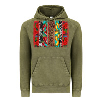Vintage Olive cinco de mayo vibes brushstrokes Vintage Hoodie - Artiststas
