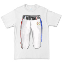 White softball uniform short pant fa element Premium Tee - FaDigitalArtStudio