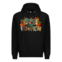 Black Whatever spices your pumpkin Fall Premium Hoodie - NancyCooperArtShop