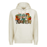 Oatmeal Heather Whatever spices your pumpkin Fall Premium Hoodie - NancyCooperArtShop