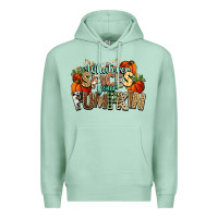 Seafoam Whatever spices your pumpkin Fall Premium Hoodie - NancyCooperArtShop