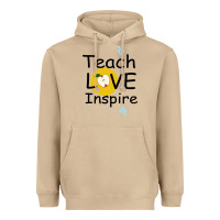 Mushroom Teach Love Inspire Heavyweight Hoodie - Bettercallsaul