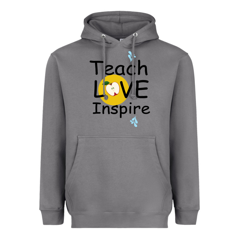 Teach Love Inspire Heavyweight Hoodie by Bettercallsaul | Teevron