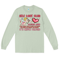 Matcha self love club Long Sleeve Tee - MaliasSmallBusiness