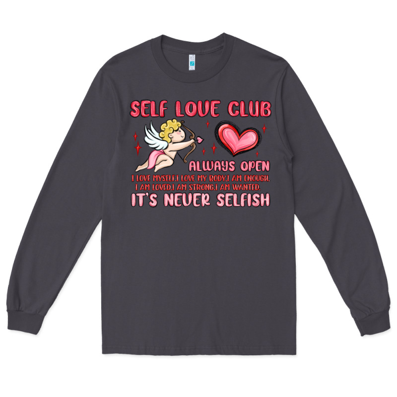 Self Love Club Long Sleeve Tee by MaliasSmallBusiness | Teevron