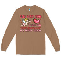 Toasted Coconut self love club Long Sleeve Tee - MaliasSmallBusiness