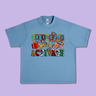 Christmas Spirit Activate Urban Heavy Tee Designed By Adodesignshop
