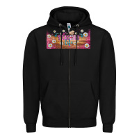 Black teacher life libbey glass Zipper Hoodie - BundleAndBundleShop