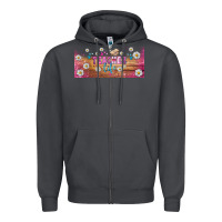 Smoke teacher life libbey glass Zipper Hoodie - BundleAndBundleShop