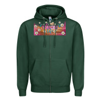 Sports Green teacher life libbey glass Zipper Hoodie - BundleAndBundleShop