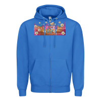 True Royal teacher life libbey glass Zipper Hoodie - BundleAndBundleShop