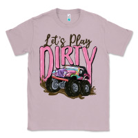Lilac let's play dirty Classic Tee - MaliasSmallBusiness