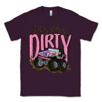Plum let's play dirty Classic Tee - MaliasSmallBusiness