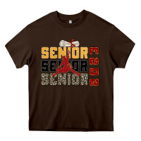 Chocolate Brown senior senior senior 2023 Heavy Core Tee - Zillion Design Studio