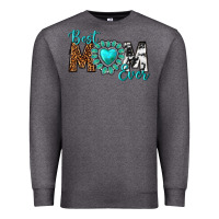 Charcoal Heather Best Mom Ever Premium Sweatshirt - texasbilliewilder