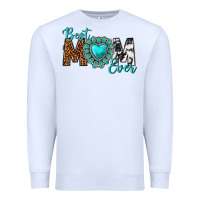 White Best Mom Ever Premium Sweatshirt - texasbilliewilder