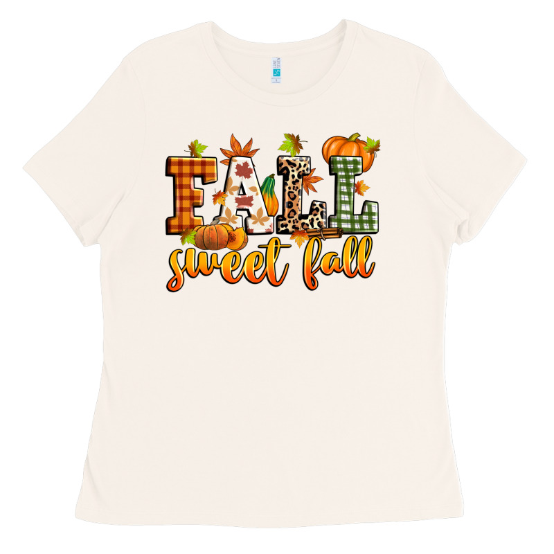 Fall Sweet Fall Ladies Tee by Zillion Design Studio | Teevron