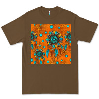 Cacao western dreamcatchers seamless pattern Premium Tee - HRA Design Shop