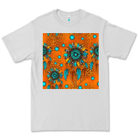 Dove Grey western dreamcatchers seamless pattern Premium Tee - HRA Design Shop
