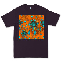 Plum western dreamcatchers seamless pattern Premium Tee - HRA Design Shop