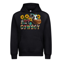 Black hey cowbow Urban Hoodie - OliviaCreatesArt