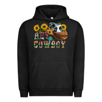 Pigment Black hey cowbow Urban Hoodie - OliviaCreatesArt