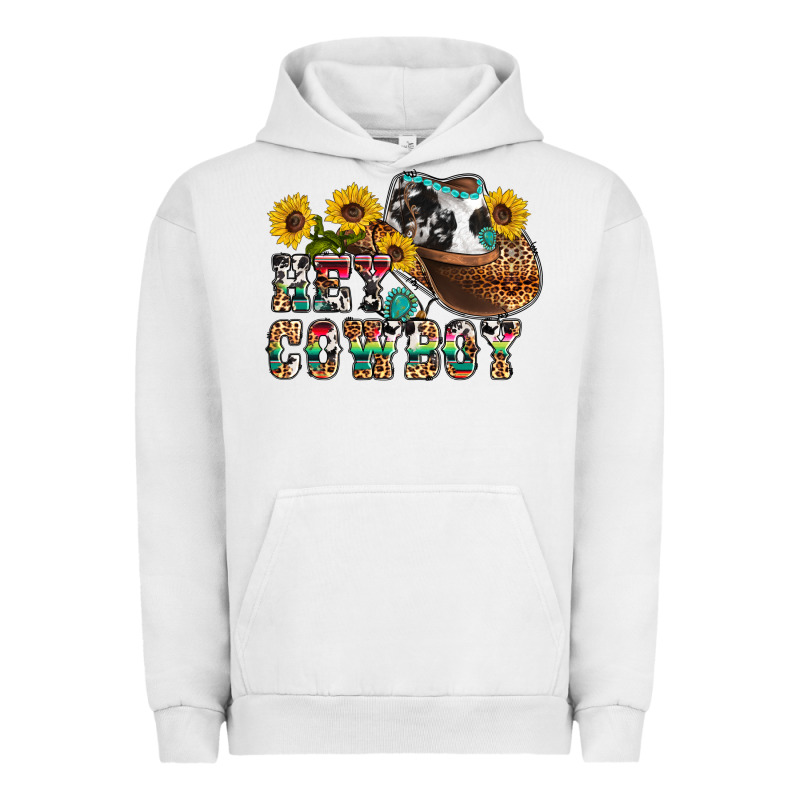 Hey Cowbow Urban Hoodie by OliviaCreatesArt | Teevron