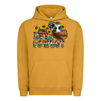 Pigment Peanut Butter hey cowbow Urban Hoodie - OliviaCreatesArt