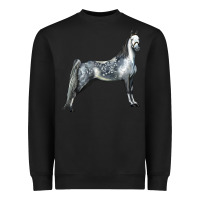 Black Tennessee Walking Horse Heavyweight Sweatshirt - LillyAllenDesigns
