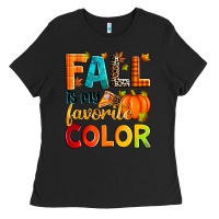Black fall is my favorite color Ladies Tee - Zillion Design Studio