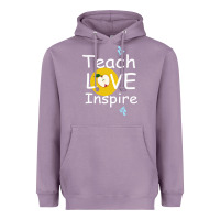 Lavender teach love inspire Heavyweight Hoodie - Bettercallsaul
