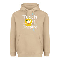 Mushroom teach love inspire Heavyweight Hoodie - Bettercallsaul