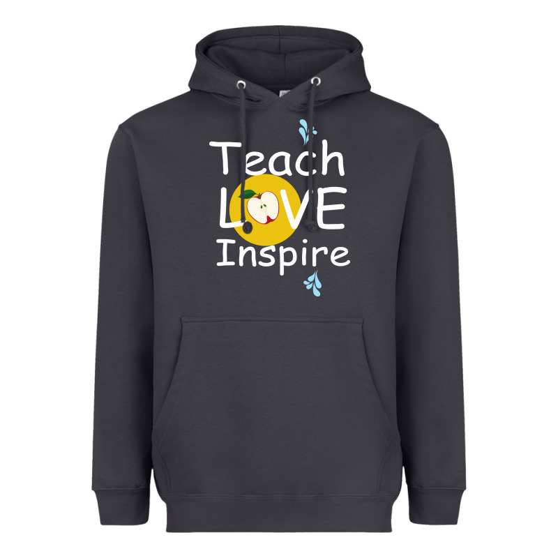 Teach Love Inspire Heavyweight Hoodie by Bettercallsaul | Teevron