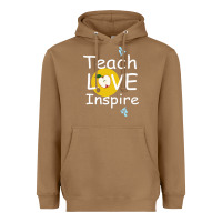 Toasted Coconut teach love inspire Heavyweight Hoodie - Bettercallsaul