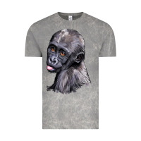 Cloud Rock Baby Gorilla Head Vintage Tee - LillyAllenDesigns