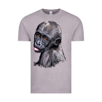 Baby Gorilla Head Vintage Tee | Teevron