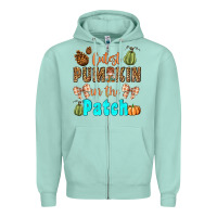 Seafoam cutest pumpkin in the patch Zipper Hoodie - BundleAndBundleShop