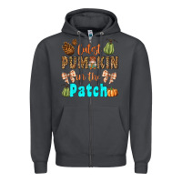 Smoke cutest pumpkin in the patch Zipper Hoodie - BundleAndBundleShop