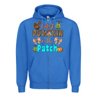 True Royal cutest pumpkin in the patch Zipper Hoodie - BundleAndBundleShop