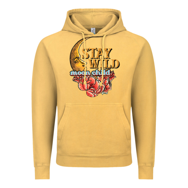 Stay Wild Moon Child Vintage Hoodie by JahusDesignShop | Teevron