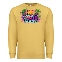 Antique Gold Hot wife summer Premium Sweatshirt - NancyCooperArtShop