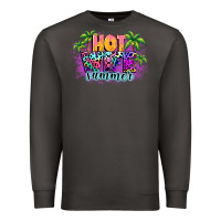 Smoke Hot wife summer Premium Sweatshirt - NancyCooperArtShop