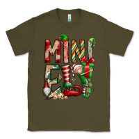Army Green Mini Elf Classic Tee - CowhideDigitalArt