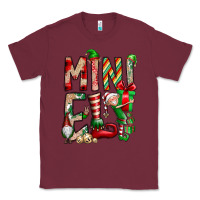 Burgundy Mini Elf Classic Tee - CowhideDigitalArt
