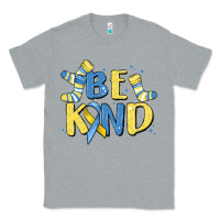 Heather Grey be kind Classic Tee - MaliasSmallBusiness