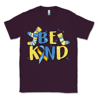 Plum be kind Classic Tee - MaliasSmallBusiness