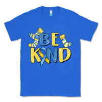 True Royal be kind Classic Tee - MaliasSmallBusiness