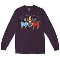 Plum archery mom Long Sleeve Tee - MaliasSmallBusiness