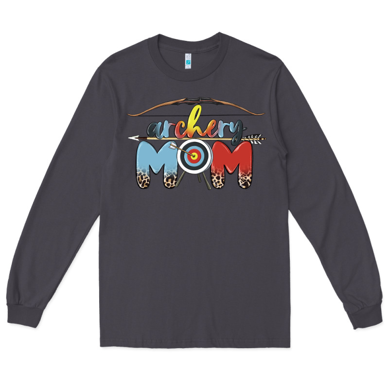 Archery Mom Long Sleeve Tee by MaliasSmallBusiness | Teevron